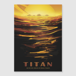 SF旅行広告ムーンタイタン マグネット招待状