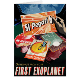 SF旅行広告、惑星51ペガシb