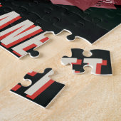 SF旅行広告、惑星51ペガシb ジグソーパズル (側面)