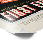 SF旅行広告、惑星51ペガシB フォトプリント            (角)