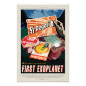 SF旅行広告、惑星51ペガシB フォトプリント            (正面)