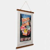 SF旅行広告、惑星51ペガシB 吊り下げ型タペストリー (傾斜あり)