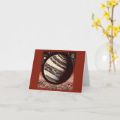 SF木星ウッドカット2 カード (黄色い花)