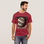 SF木星ウッドカット2 Tシャツ (正面フル)