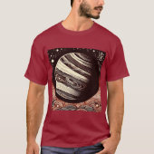 SF木星ウッドカット2 Tシャツ (正面)