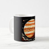 SF木星ウッドカット3 コーヒーマグカップ (正面左)