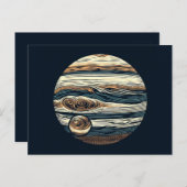 SF木星ウッドカット4 ポストカード (正面/裏面)