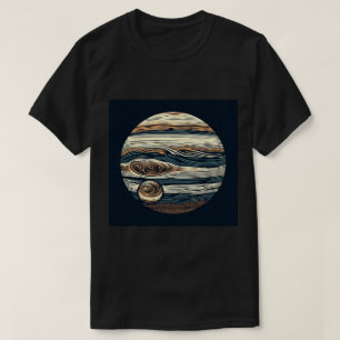 SF木星ウッドカット4 Tシャツ