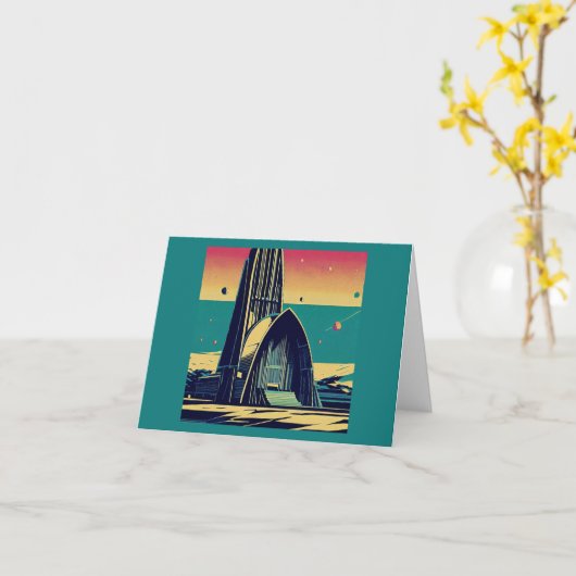 SF未来教会3 カード (黄色い花)