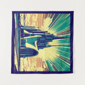 SF未来教会3 タペストリー (正面(横))