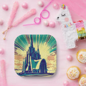 SF未来教会3 ペーパープレート (パーティー)