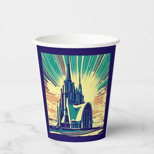 SF未来教会3 紙コップ (正面)