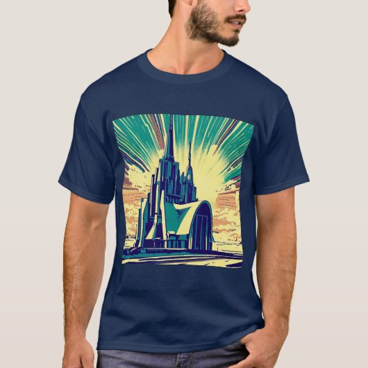 SF未来教会3 Tシャツ (正面)