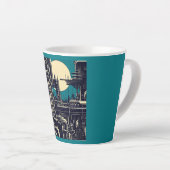 SF未来都市ウッドカット2 カフェラテマグ (右アングル)