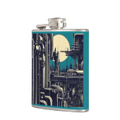 SF未来都市ウッドカット2 フラスク (左)