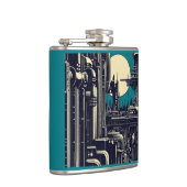 SF未来都市ウッドカット2 フラスク (右)