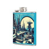 SF未来都市ウッドカット3 フラスク (左)