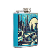 SF未来都市ウッドカット3 フラスク (右)