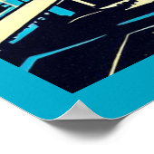 SF未来都市ウッドカット3 ポスター (角)