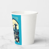 SF未来都市ウッドカット3 紙コップ (左)