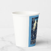 SF未来都市ウッドカット4 紙コップ (右)