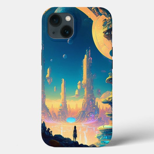 SF未来都市ケースメイトiPhone C Case-Mate iPhoneケース (裏面)