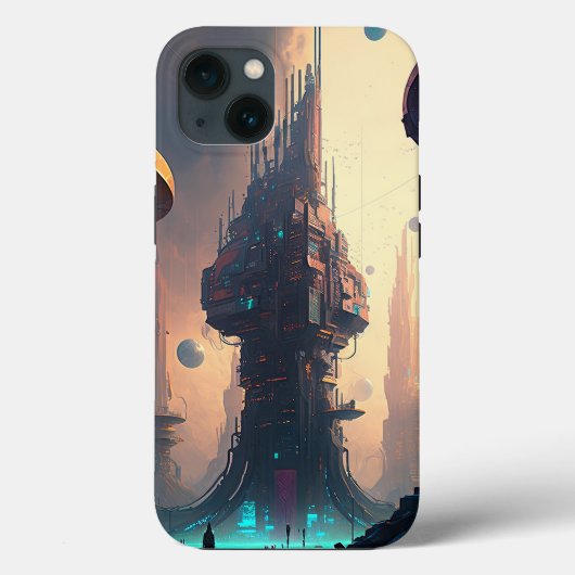 SF未来都市ケースメイトiPhone C Case-Mate iPhoneケース (裏面)