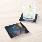 SF未来都市コースター ガラスコースター (アングル)