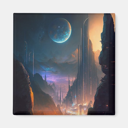 SF未来都市磁石 マグネット (正面)