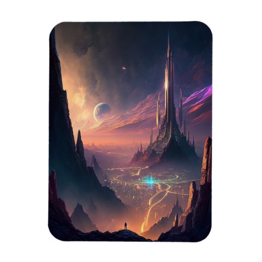 SF未来都市磁石 マグネット (縦)