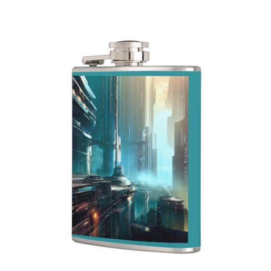 SF未来都市3 フラスク (左)