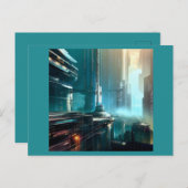 SF未来都市3 ポストカード (正面/裏面)