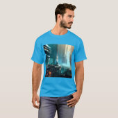 SF未来都市3 Tシャツ (正面フル)