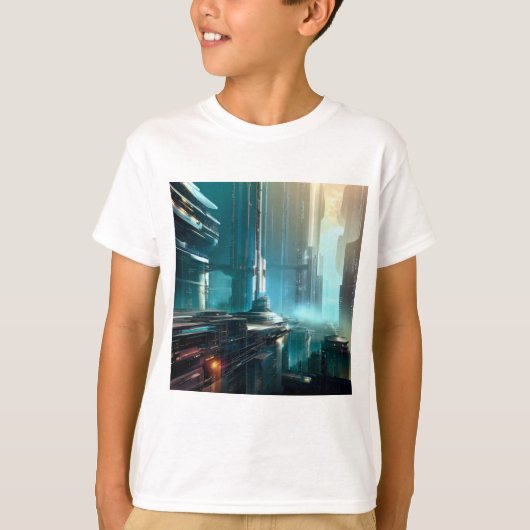 SF未来都市3 Tシャツ (正面)