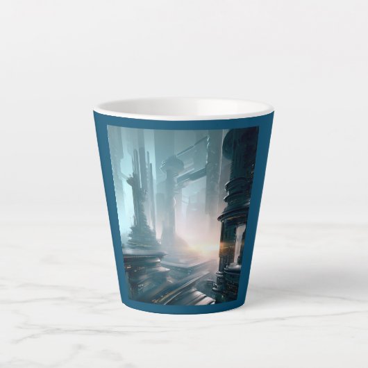 SF未来都市4 カフェラテマグ (正面)