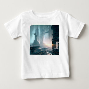 SF未来都市4 ベビーTシャツ