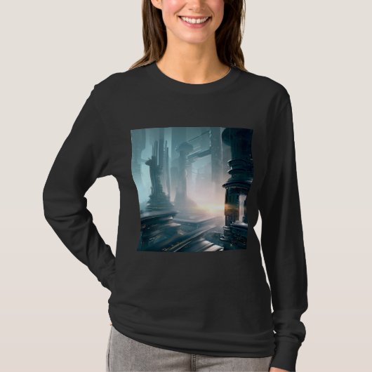 SF未来都市4 Tシャツ (正面)