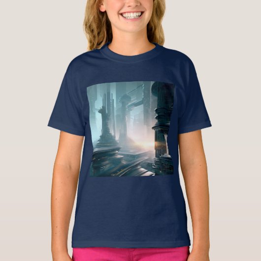 SF未来都市4 Tシャツ (正面)