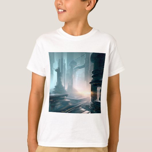 SF未来都市4 Tシャツ (正面)