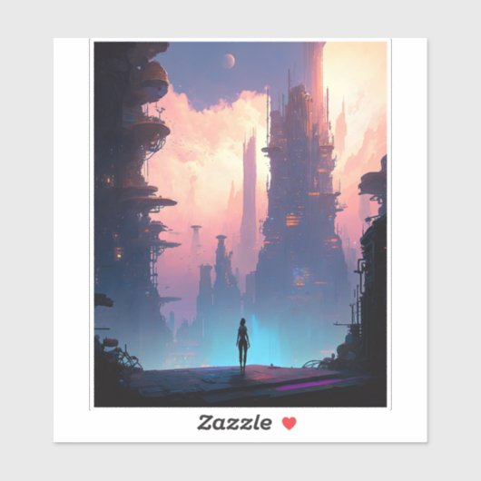 SF未来都市 シール (シート)