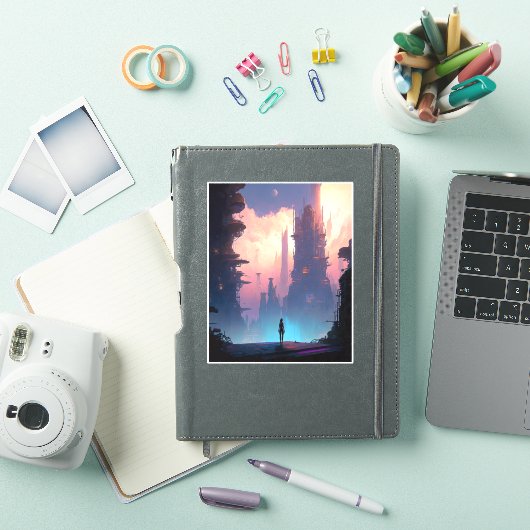 SF未来都市 シール (iPadカバー)