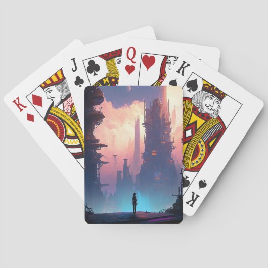 SF未来都市 トランプ (裏面)