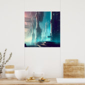 SF未来都市 ポスター (キッチン)