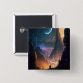 SF未来都市 缶バッジ (正面&裏面)