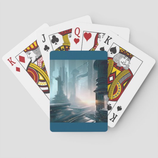 SF未来都市(4) トランプ (裏面)