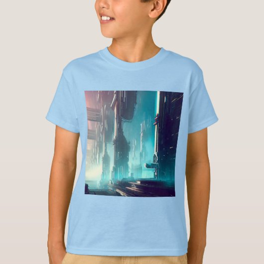 SF未来都市 Tシャツ (正面)