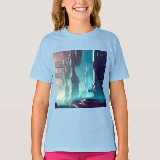 SF未来都市 Tシャツ (正面)