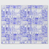 SF湾からのメリークリスマス ラッピングペーパー (フラット)