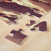 SF火星の風景ウッドカット(2) ジグソーパズル (側面)