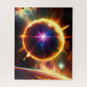 SF球が惑星イベント ジグソーパズル (縦)